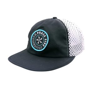 Phase 5 Circle Nylon Meshback - Black