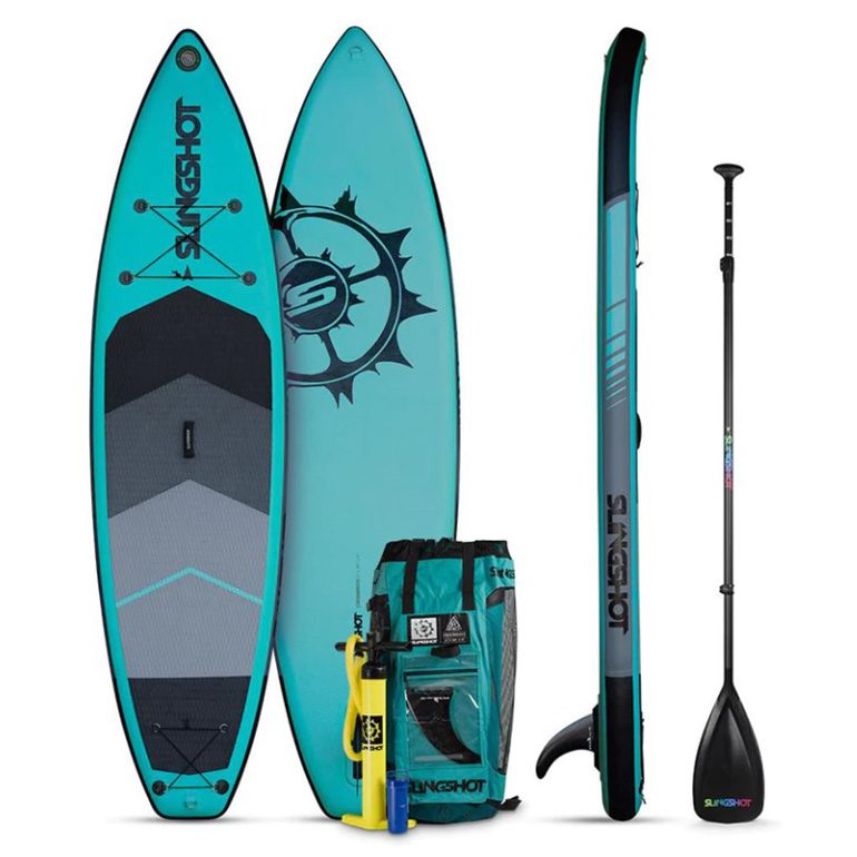 Slingshot Crossbreed 11'0" Airtech V2 Inflatable SUP - Aqua
